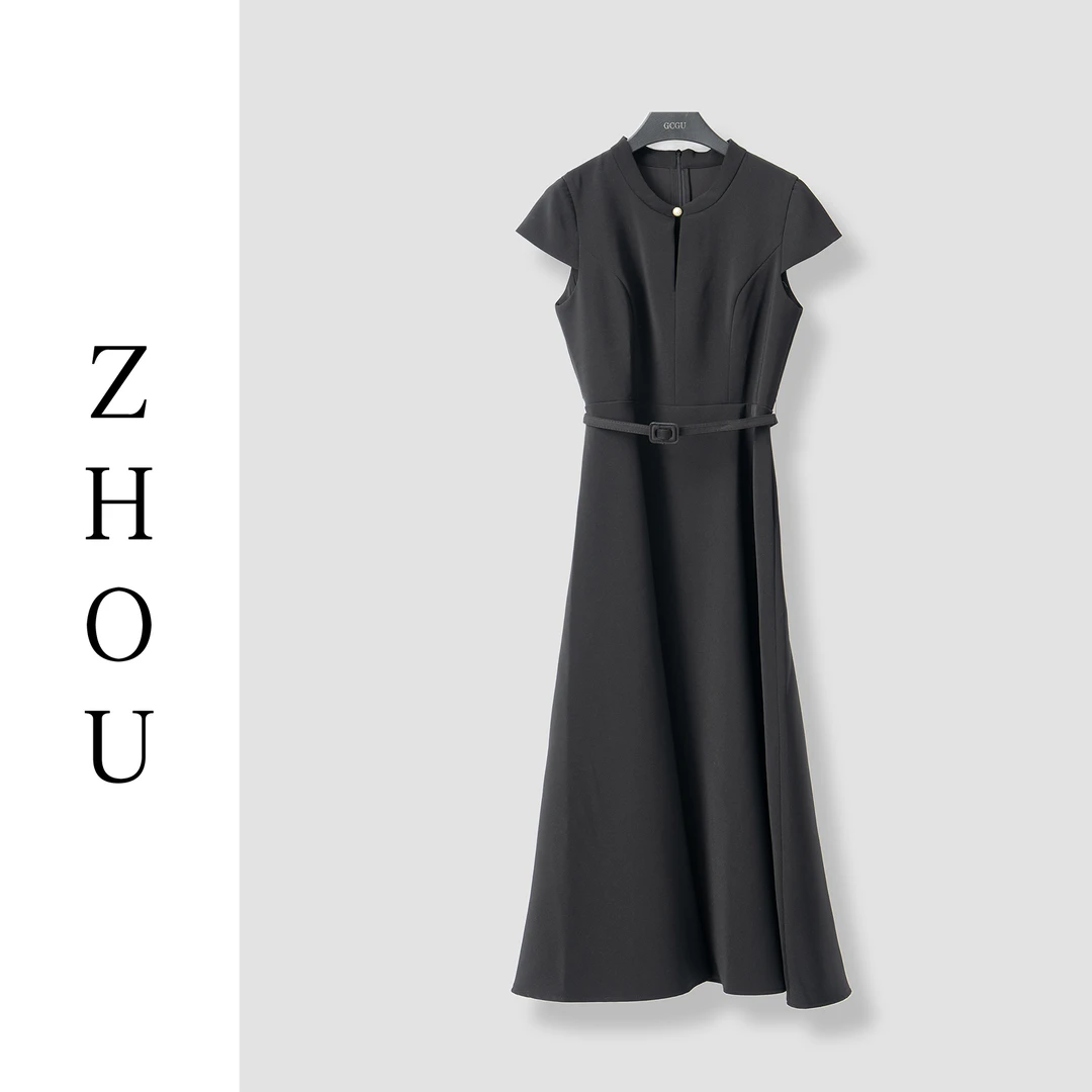 （周哥甄选）黑色连衣裙-21554