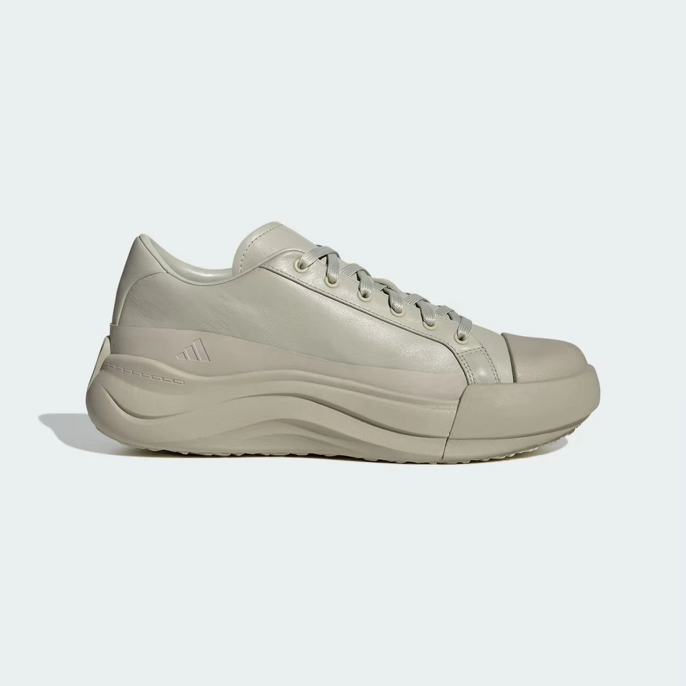 【滔搏联动】Adidas阿迪达斯中性FOS芝麻灰大头鞋板鞋JS1624