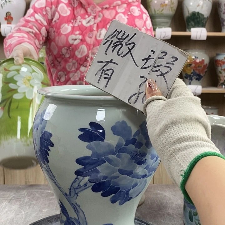 缸13xc景德镇陶瓷花盆