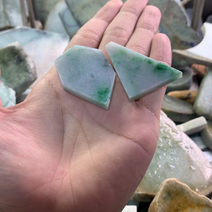 定制翡翠未镶嵌10号取挂件