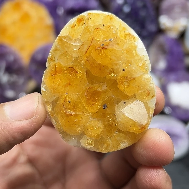 紫晶珠宝半成品未镶嵌