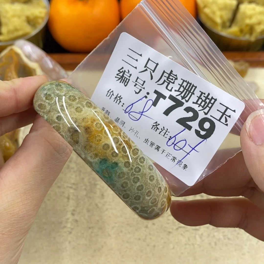 硅化珊瑚（珊瑚玉）1未镶嵌f****a