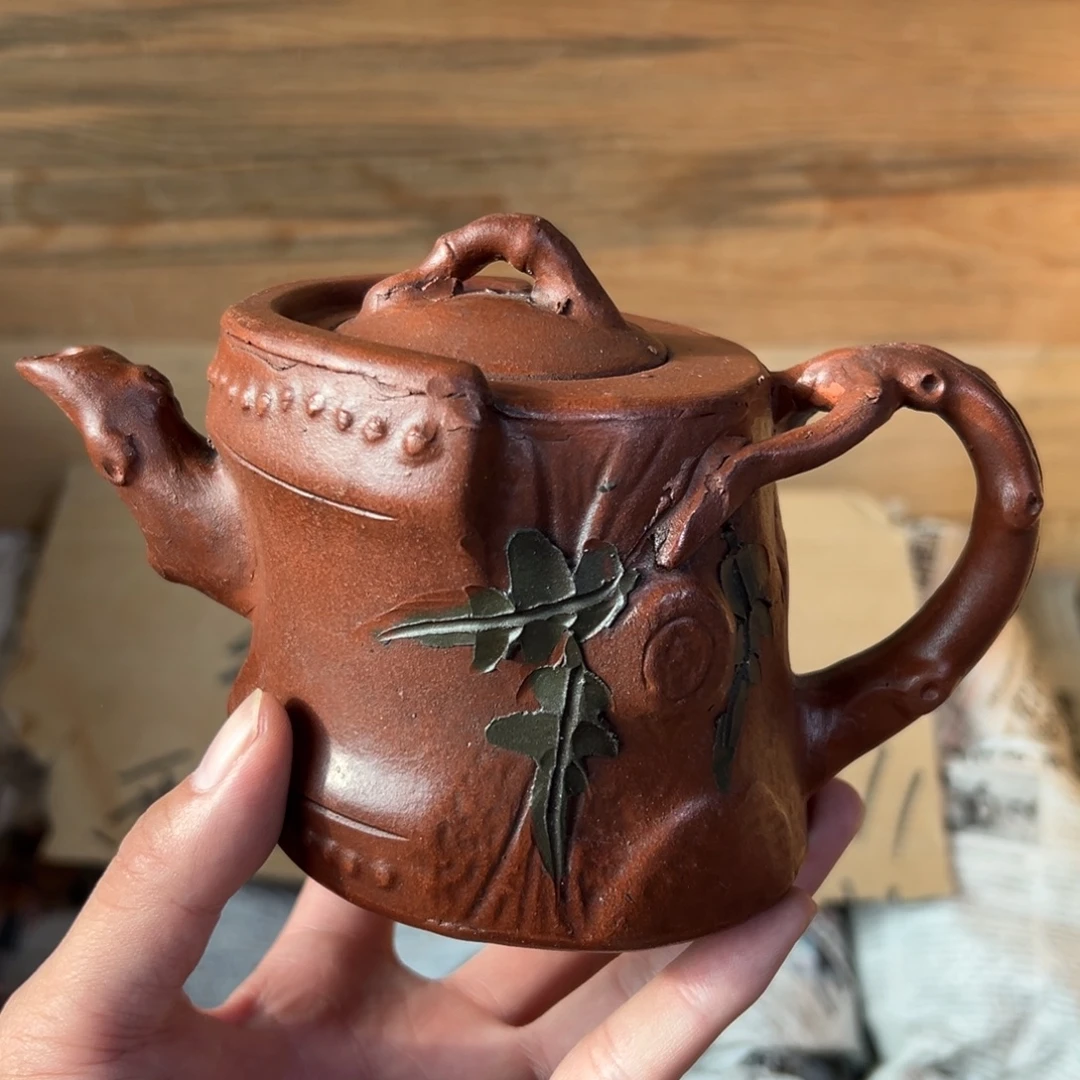 紫砂茶壶老厂紫砂壶一件！