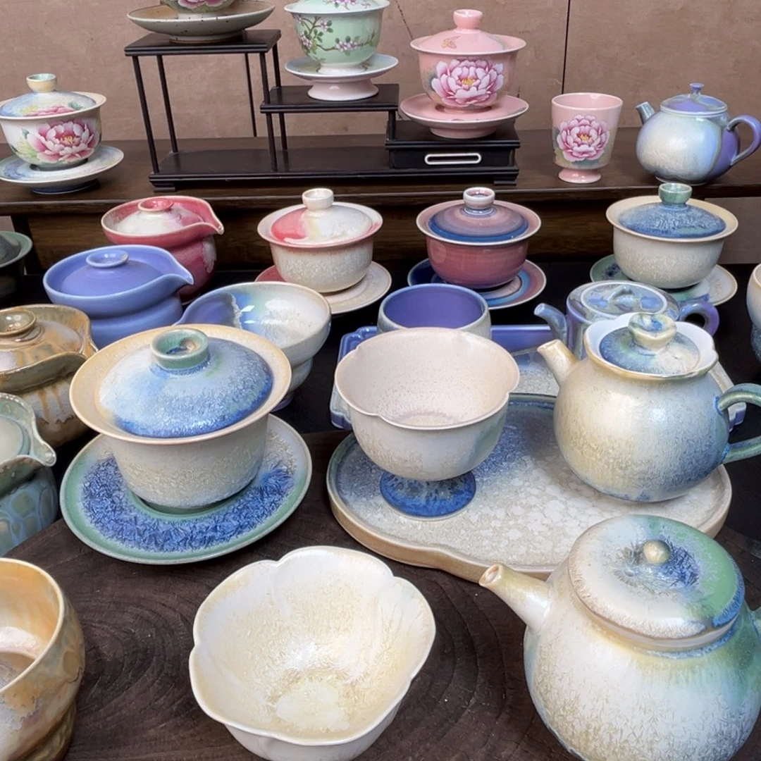 景德镇纯手工柴烧茶器