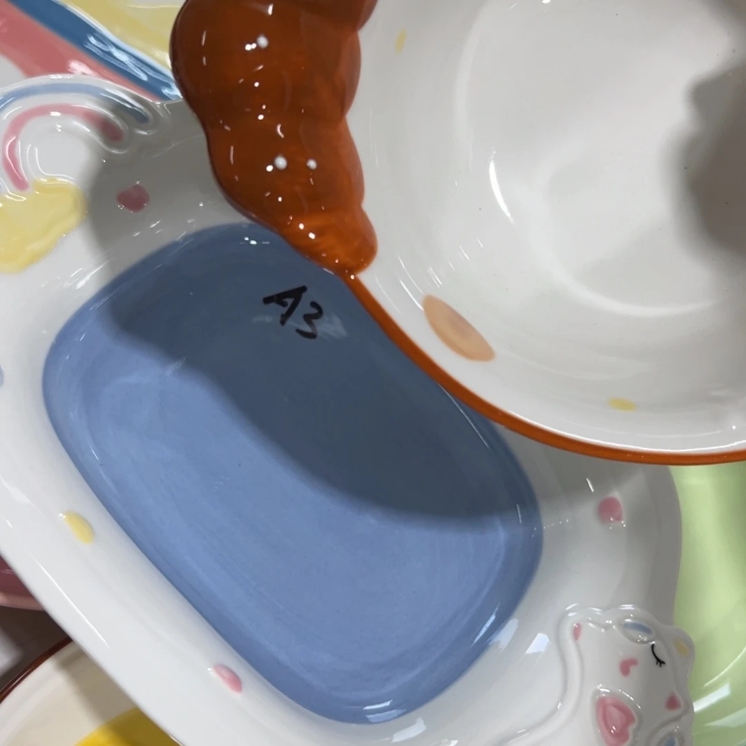 瓷片高温陶瓷釉下彩正品