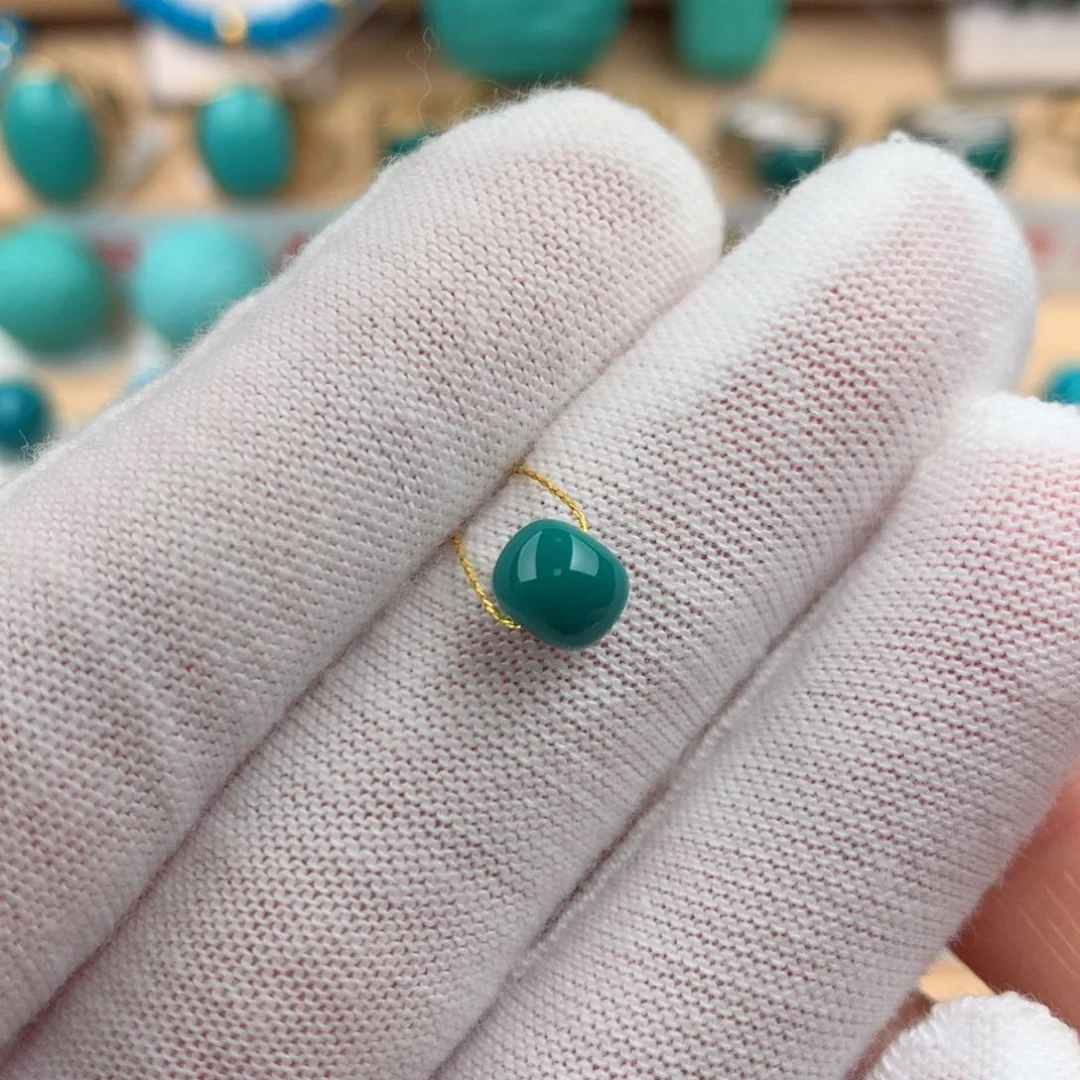 绿松石未镶嵌配饰6.4-5.4