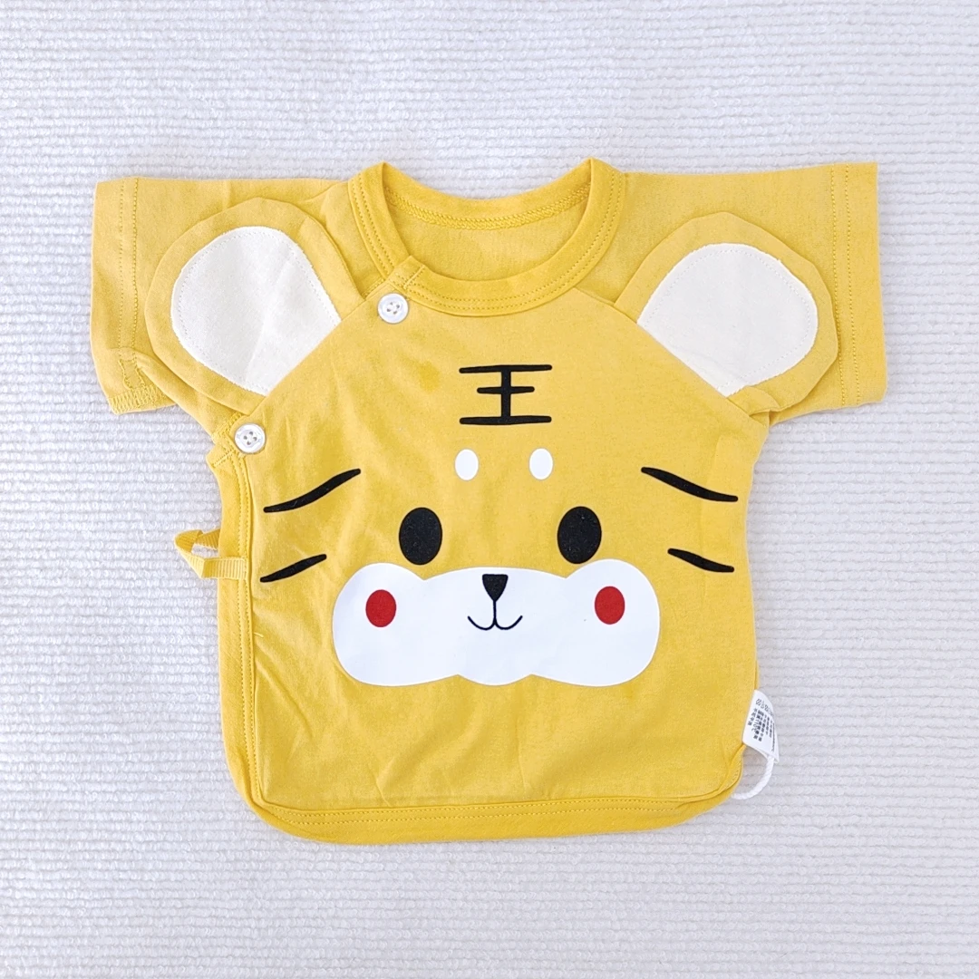 儿童卡通短袖半背衣（3件装）