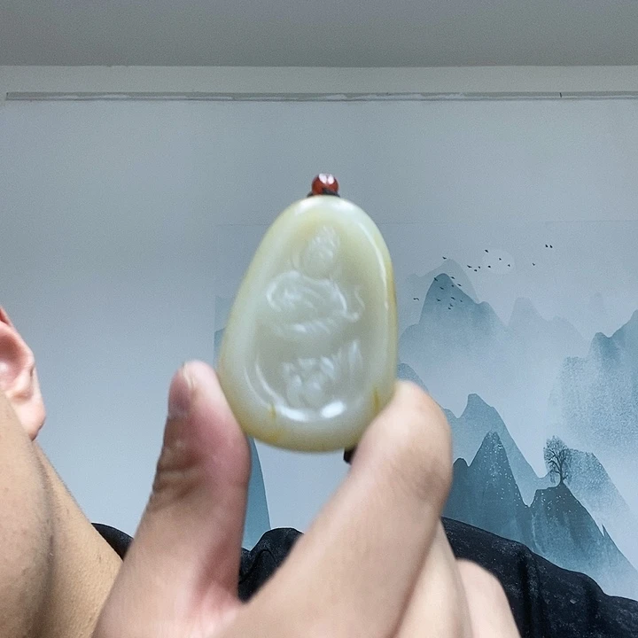 和田玉未镶嵌颈饰c