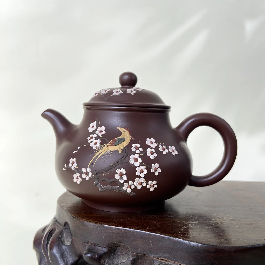 宜兴手工紫砂陶 （实力派1）茶壶GS4180-36