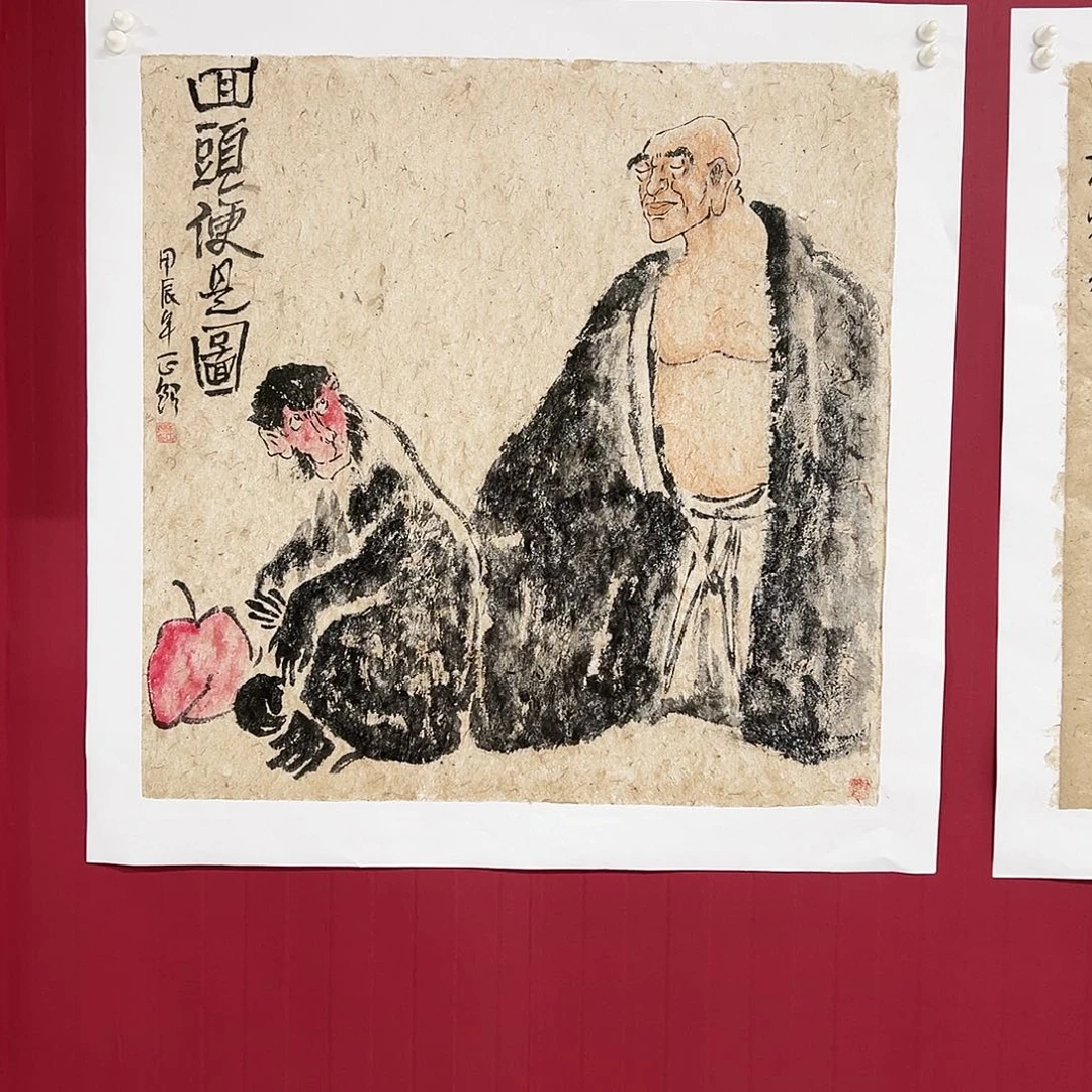 国画手绘国画作品