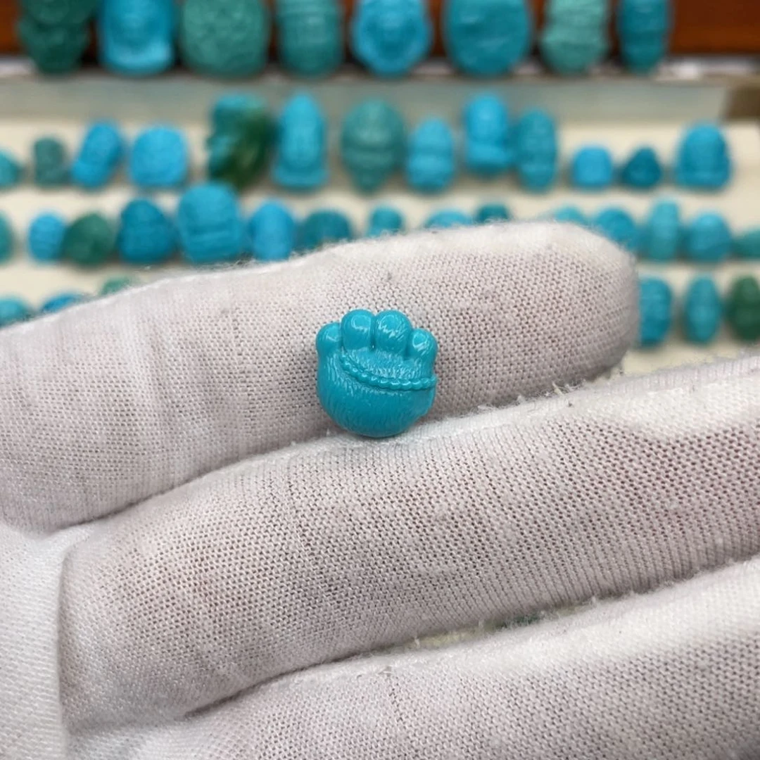 绿松石挂件未镶嵌