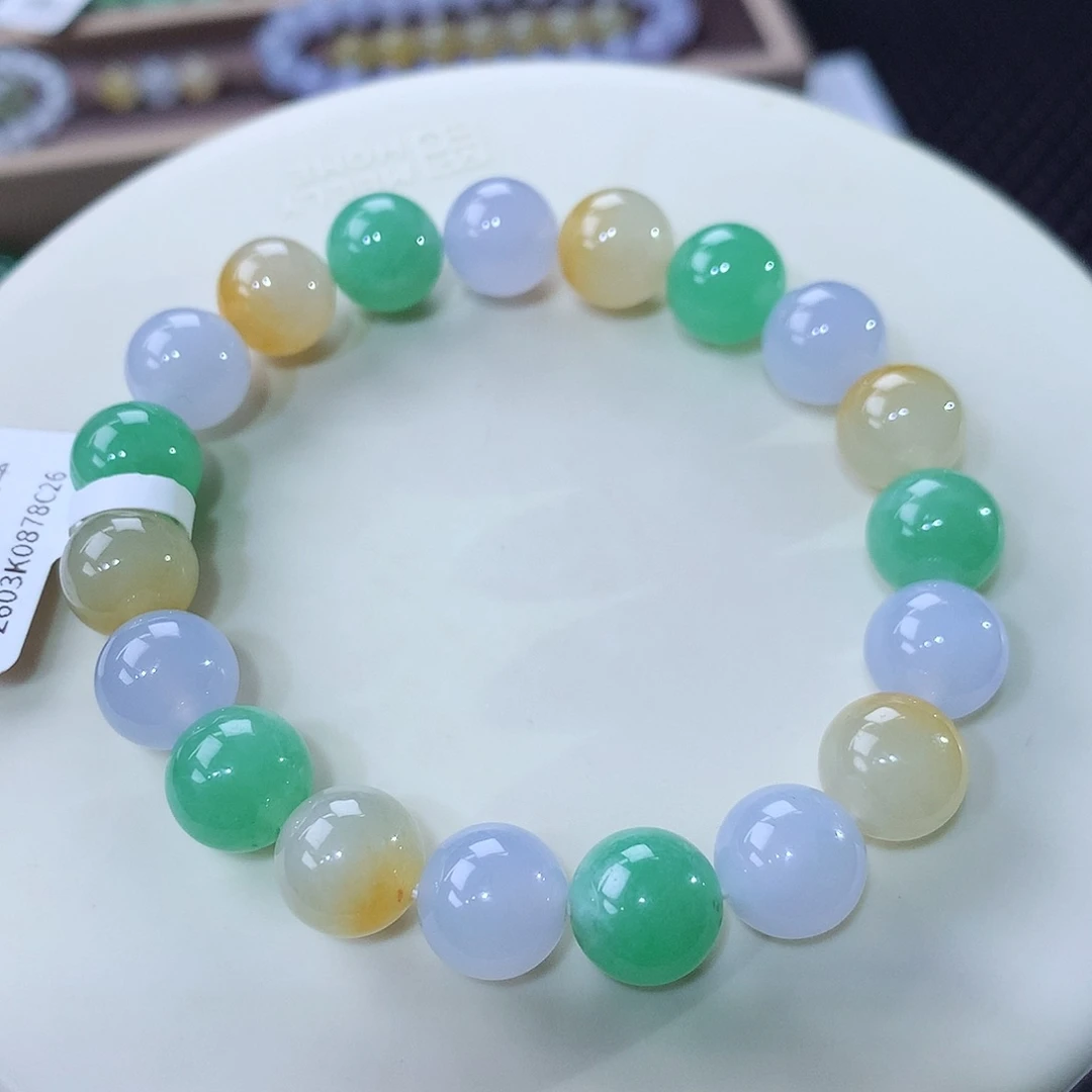 未镶嵌手串翡翠翡翠卡10