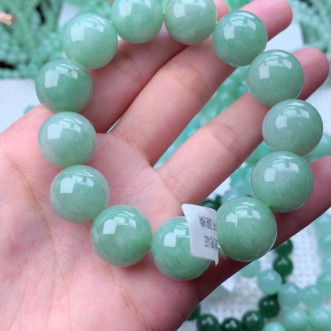 翡翠未镶嵌毛衣链卡16.8