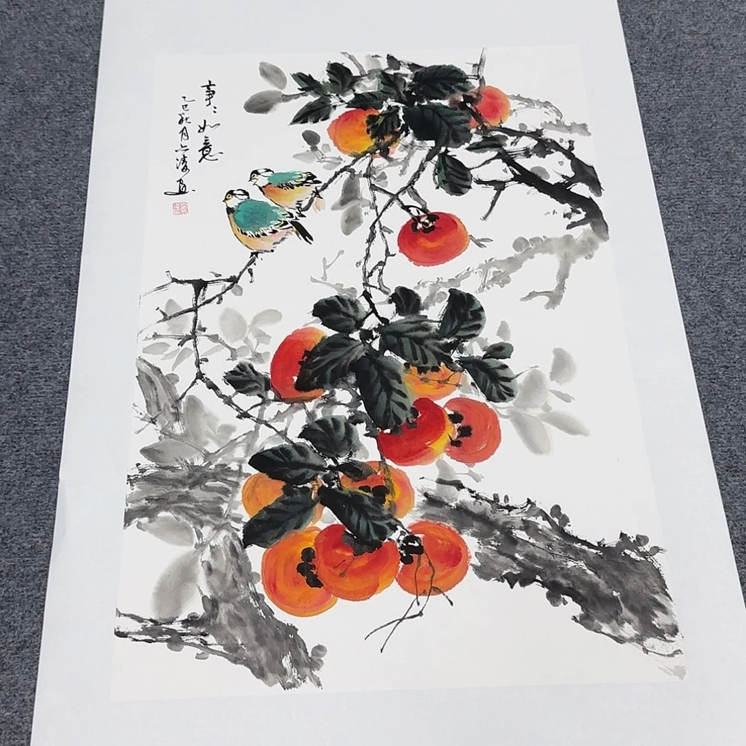 国画68*45纯手绘刘亦凌