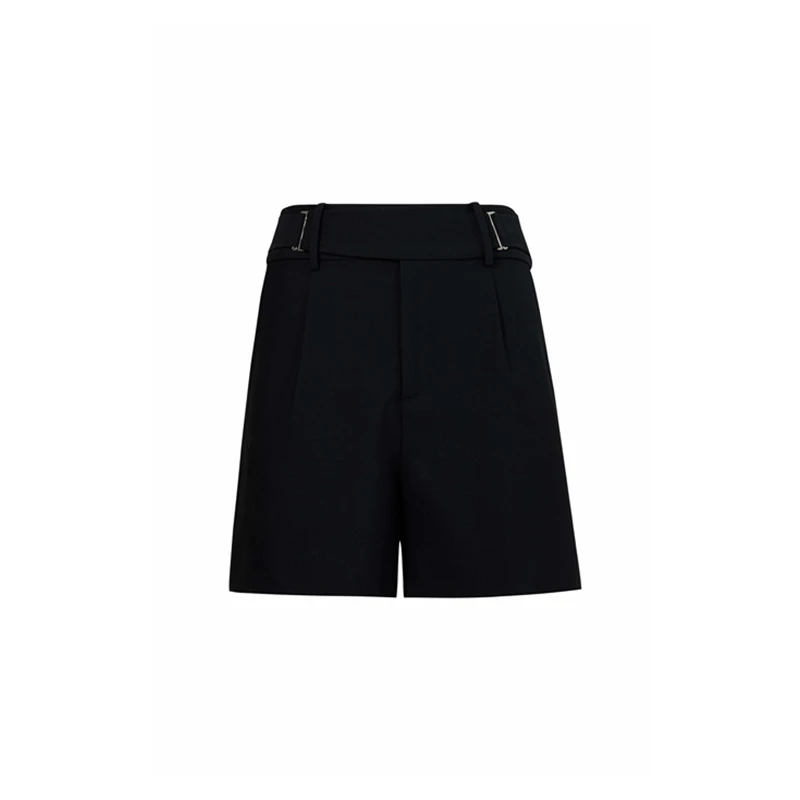 Carmen商场同款高端大牌2025新款气质扣环腰头短裤女ZA2CTS609