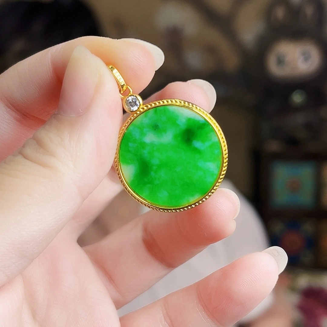 翡翠银S925镶嵌颈饰多样性