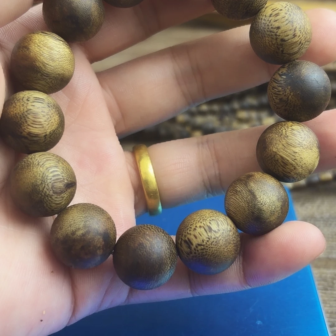 穿***女手串沉香➕1.6单圈圆珠20克➕