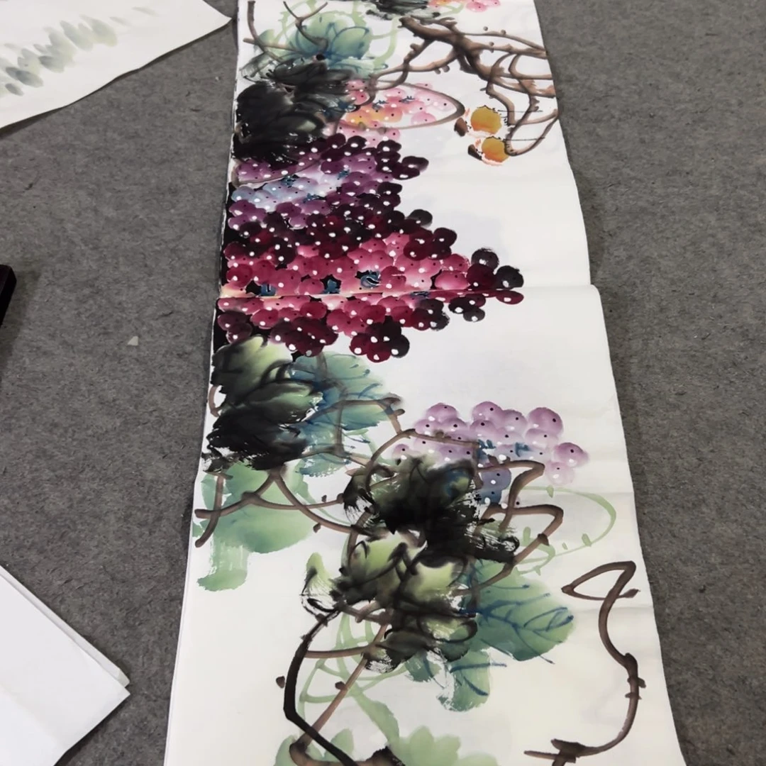 国画国画作品画心一张