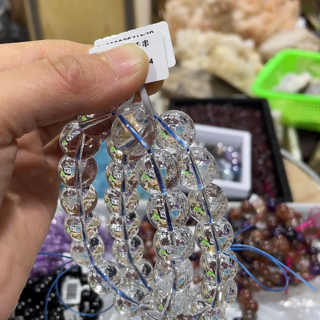 水晶手串14m m未镶嵌多样发一条b s 504