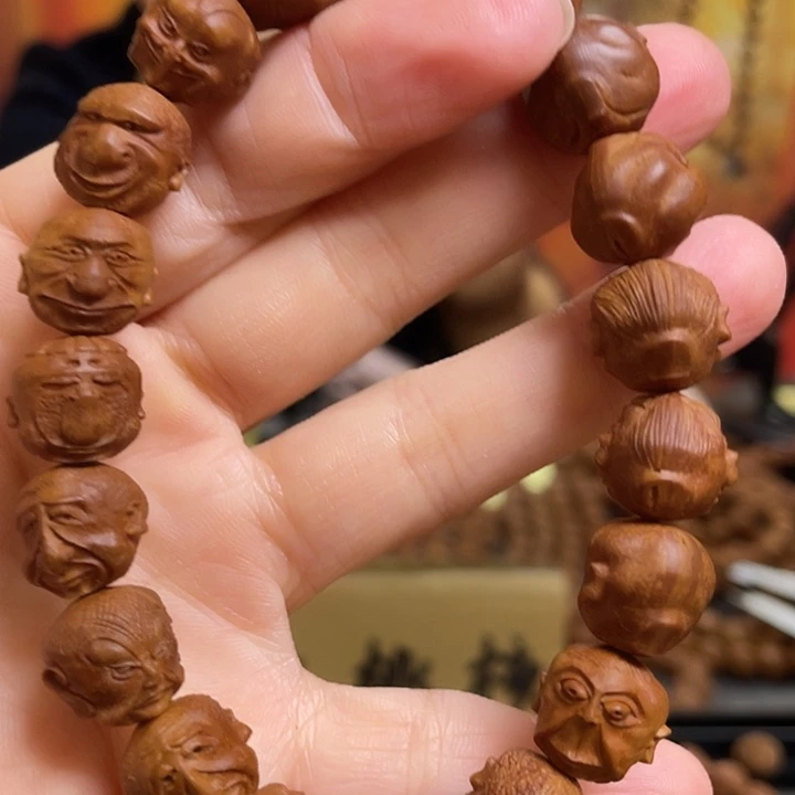 手串/手链橄榄核龙纹桃核