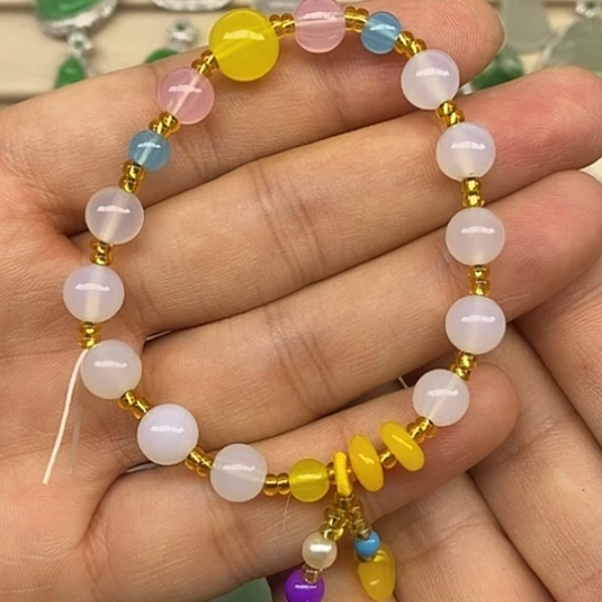 玛瑙/玉髓合金颈饰