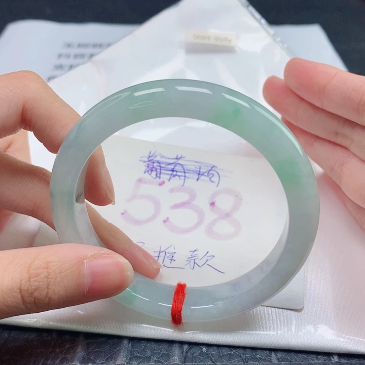未镶嵌手镯翡翠圈口5758