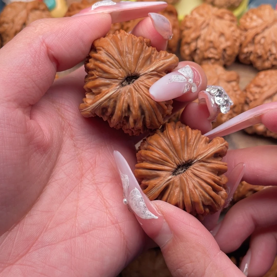 坐***阔把件文玩核桃全品汉高楼43