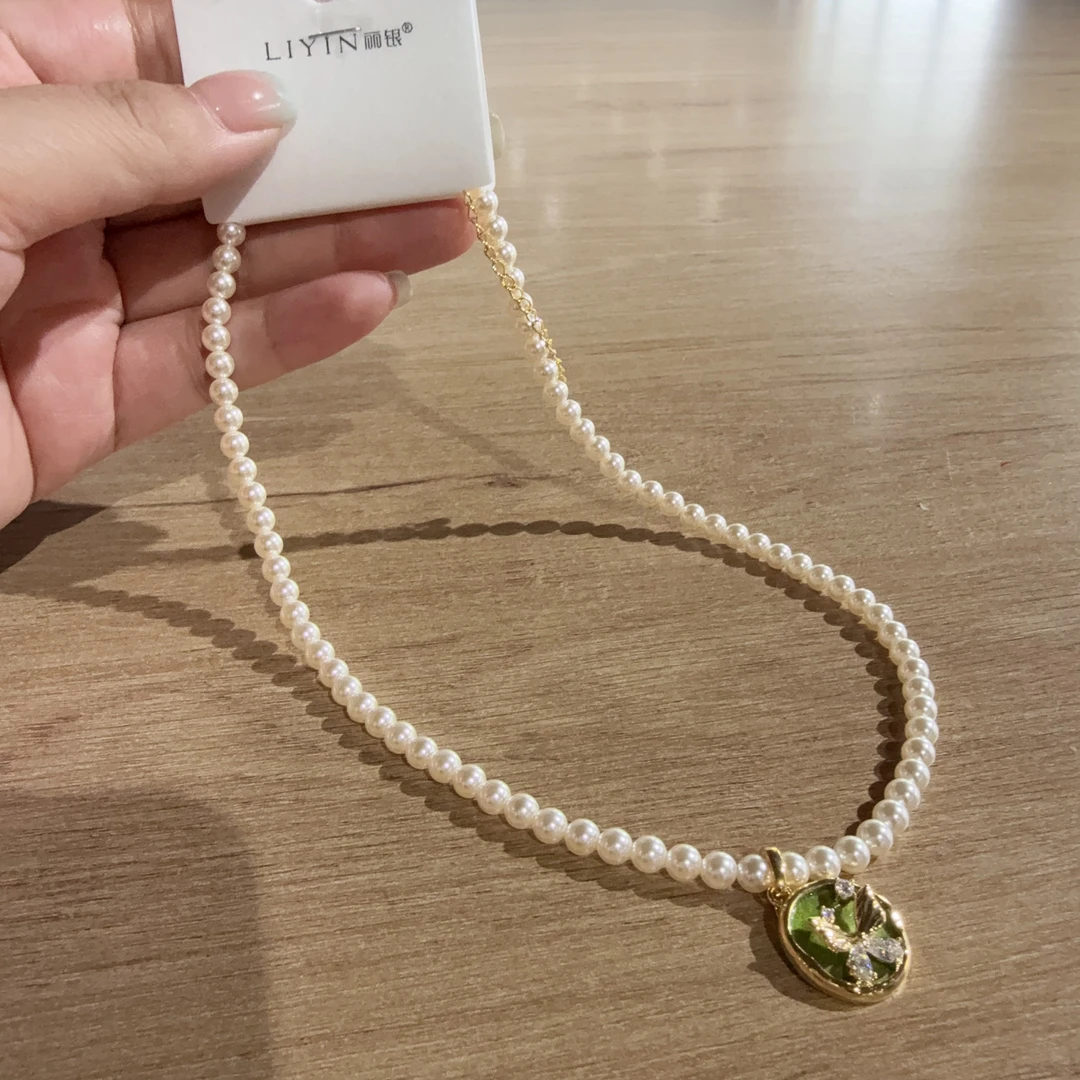 非金属仿珍珠项链  丽银家精品项链B-279