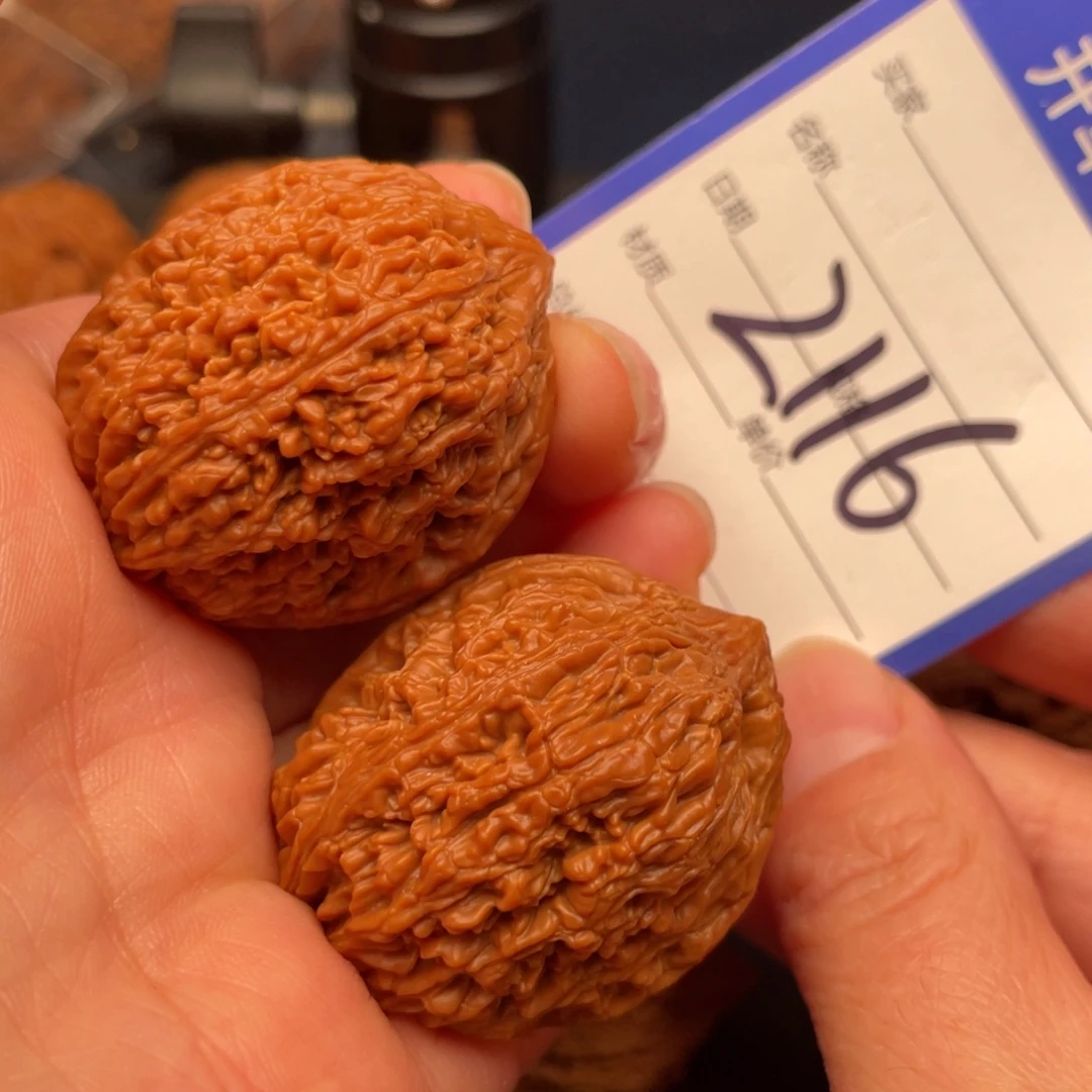 文玩核桃吊坠大蒜头34尺