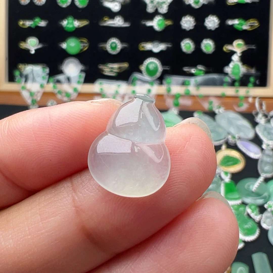 颈饰未镶嵌翡翠葫芦15