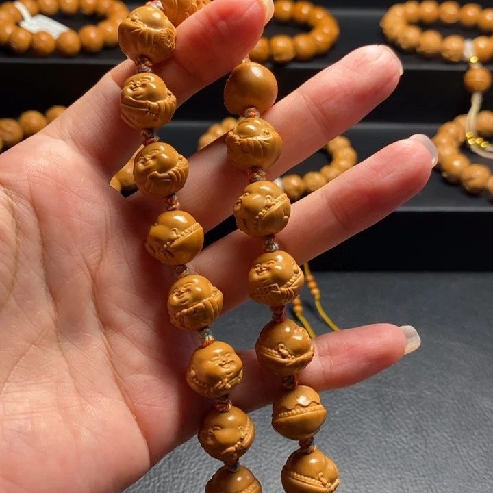 手串猴头核桃弥勒手持