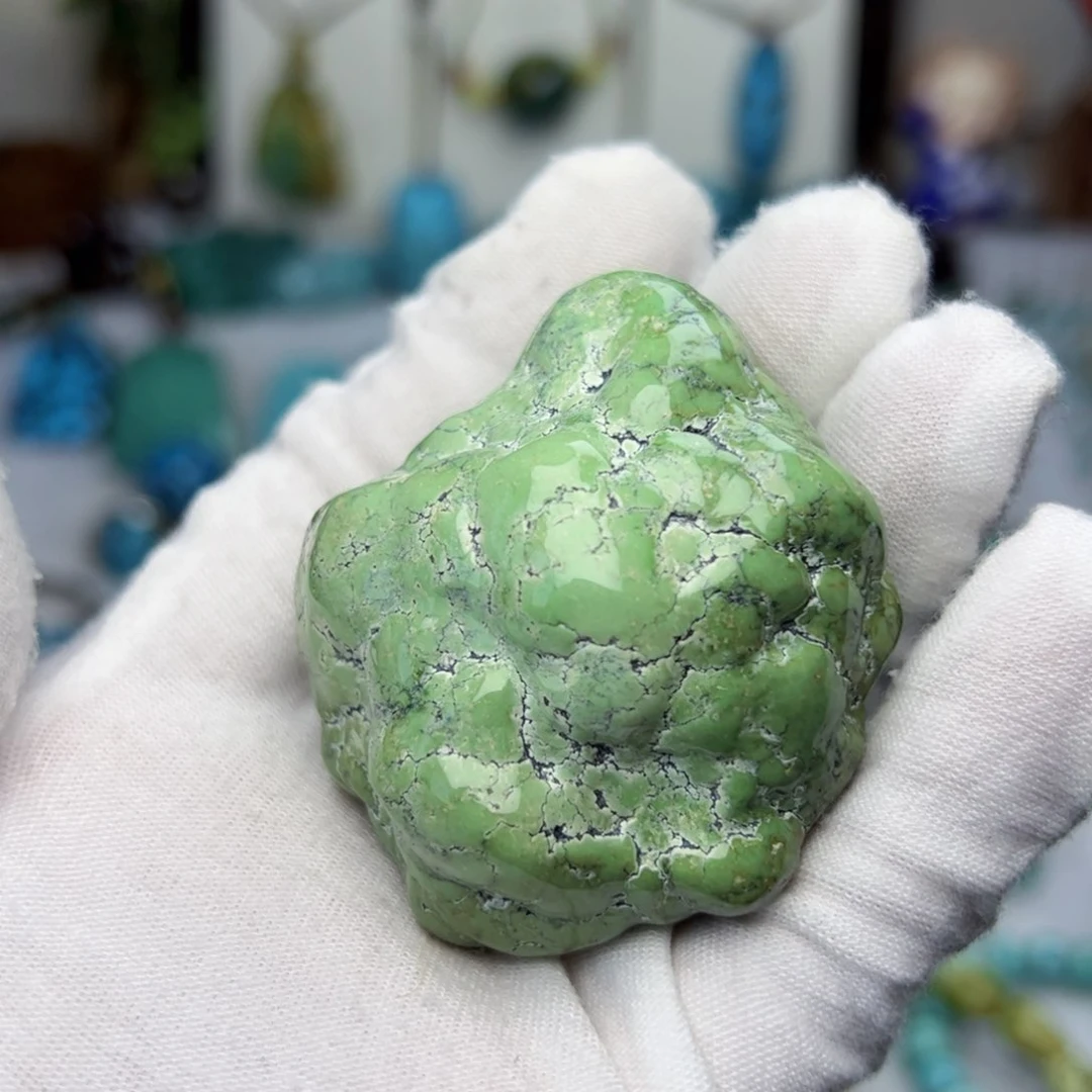 绿松石珠宝奇石未镶嵌