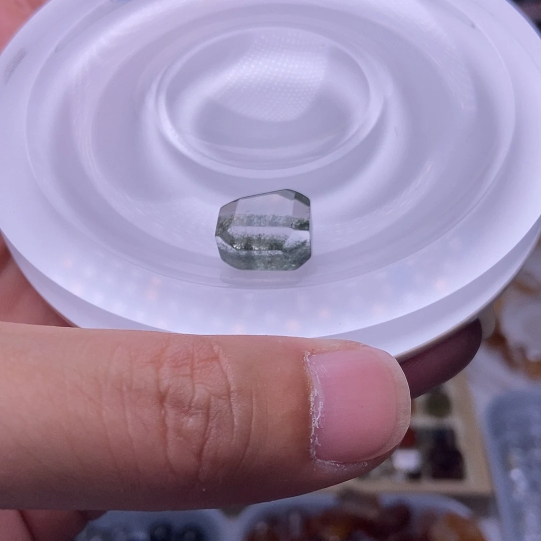 响***子水晶手串未镶嵌天然水晶打孔不退不换
