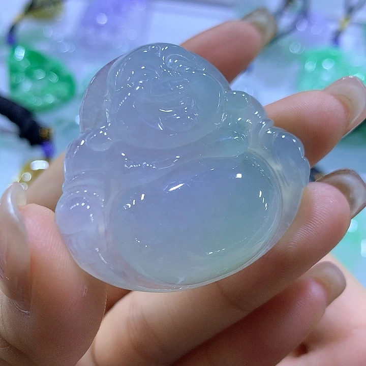 翡翠未镶嵌颈饰天然翡翠A货吊坠