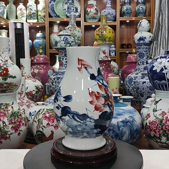 瓷片景德镇陶瓷花瓶子