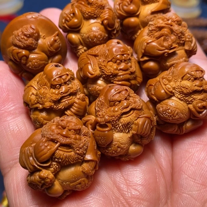 橄榄核手串/手链凡**渡橄榄核雕工艺精湛