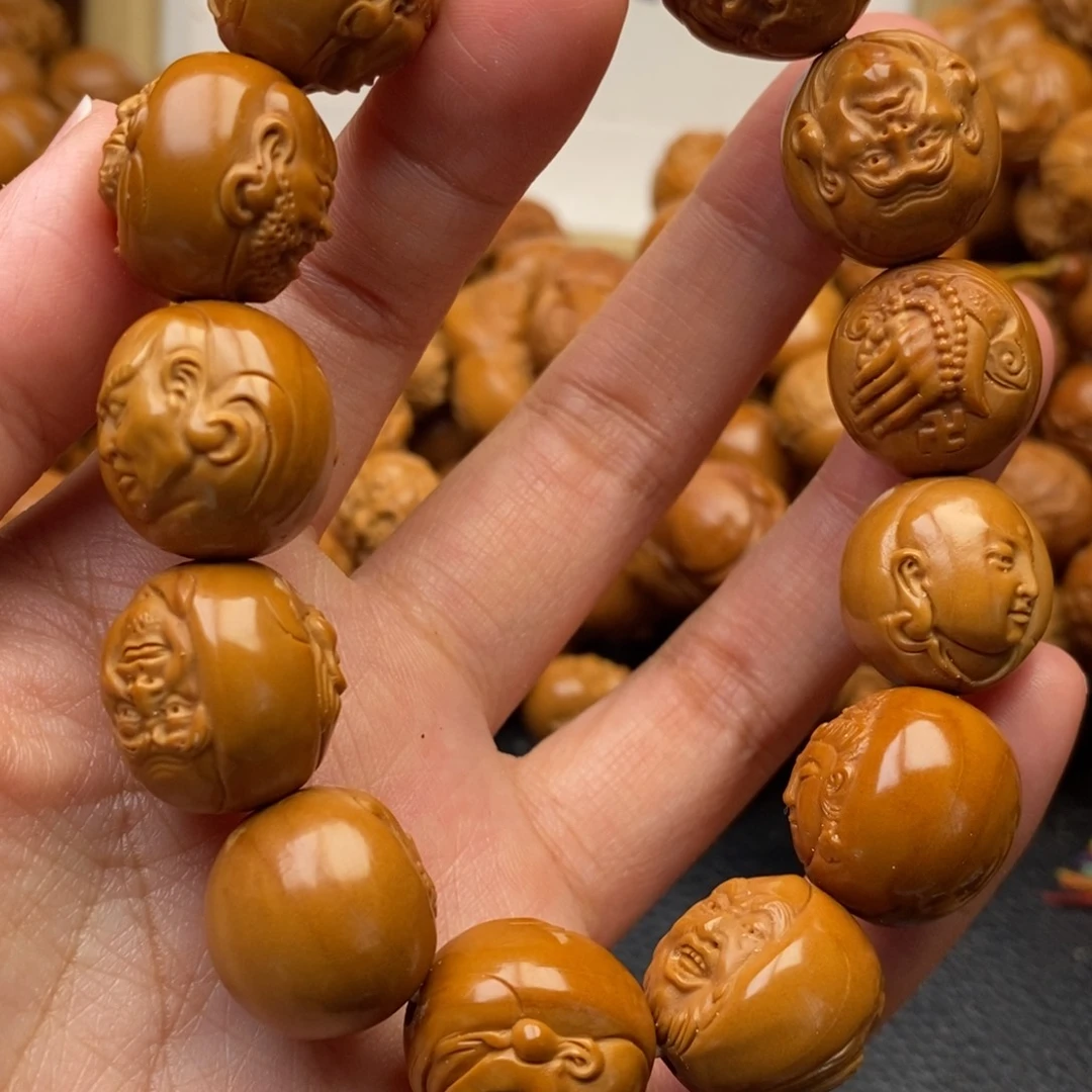 橄榄核手串十八罗汉