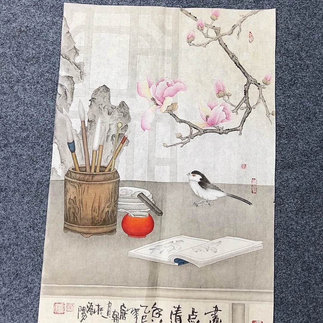 国画纯手绘作品欣赏