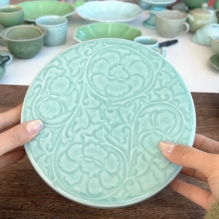 小米茶器龙泉青瓷