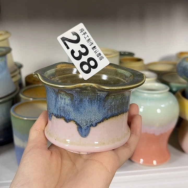 景德镇陶瓷盆 满30包邮 口7