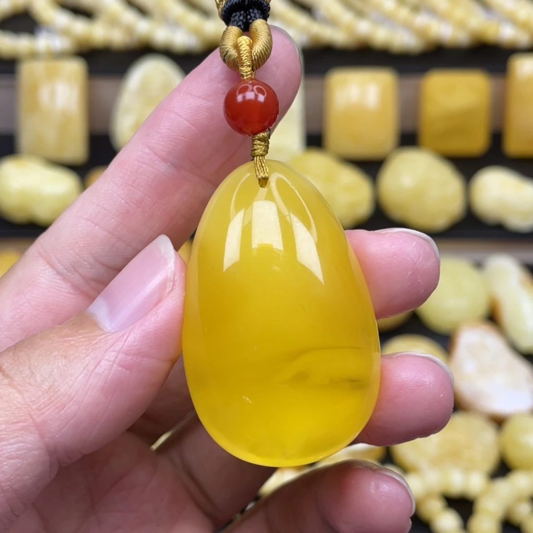 琥珀未镶嵌裸石琥珀蜜蜡