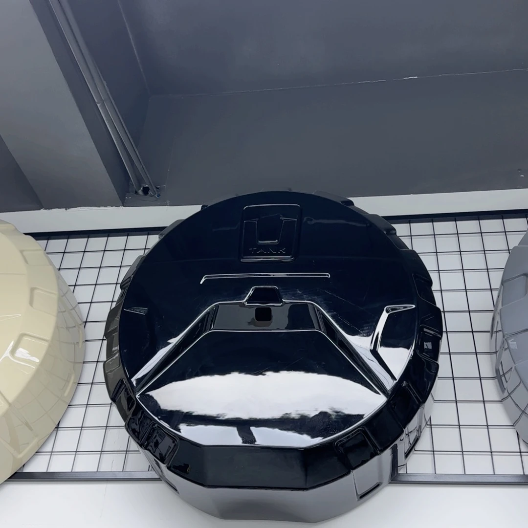 三代全包备胎罩 亮黑色