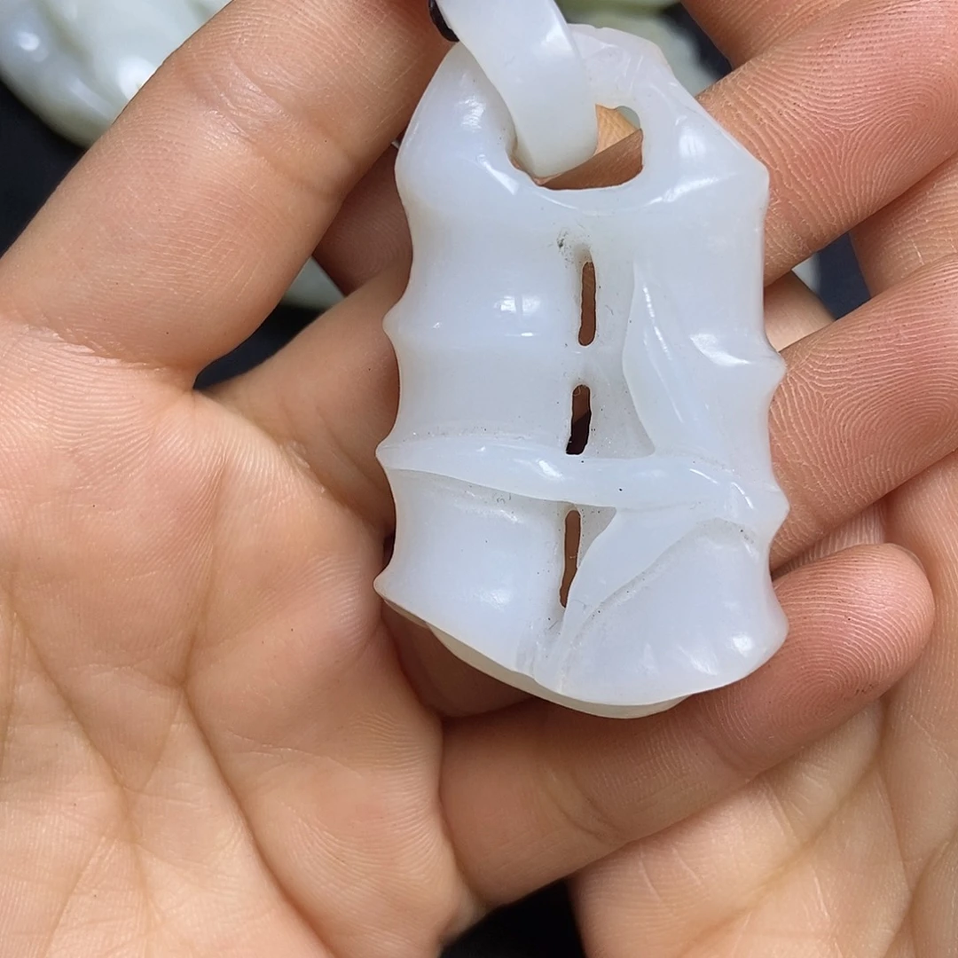 王***者吊坠白玉菩提精品文玩