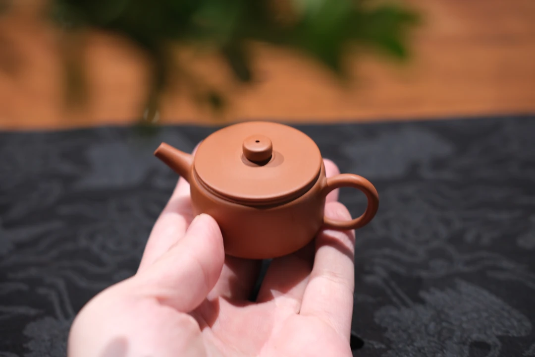 鸡蛋黄小汉瓦20-30毫升左右小容量一杯壶纯手制作