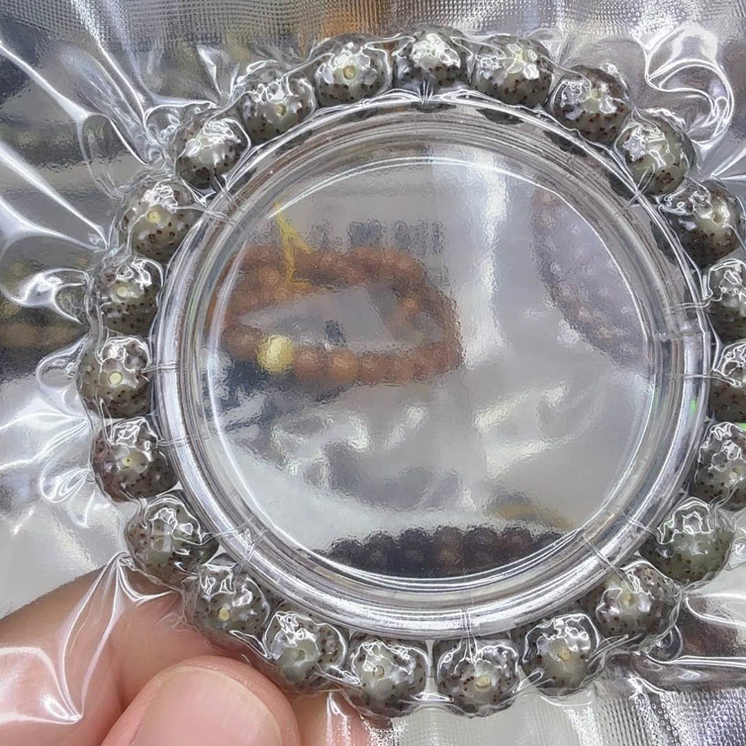 星月菩提手串72爱谁谁冰透星月菩提单圈龙鳞1.0