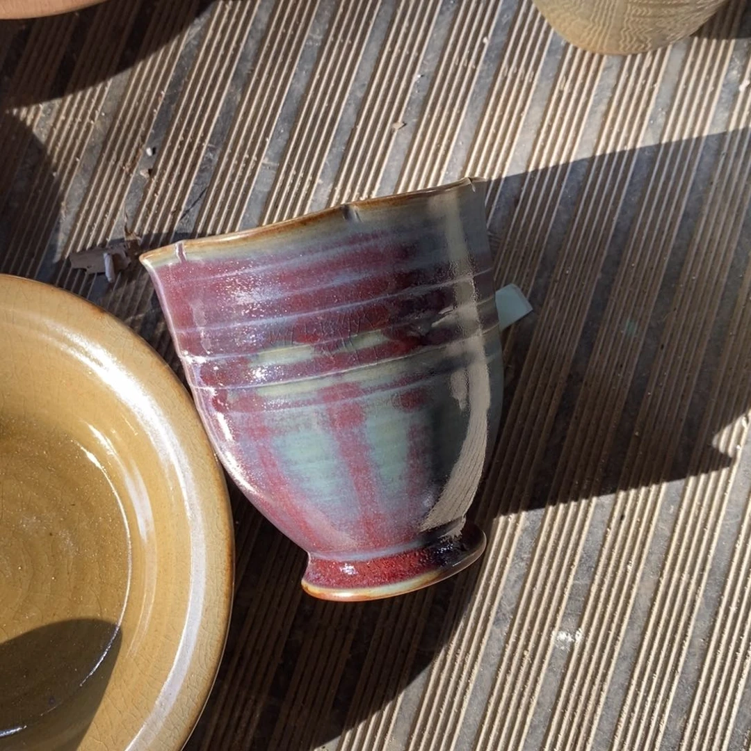 ****K浪鬼柴烧,秞陶美器杯