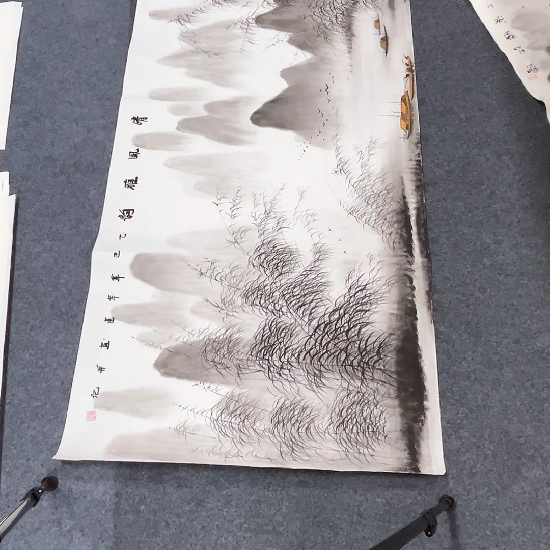 国画精品手绘国画作品