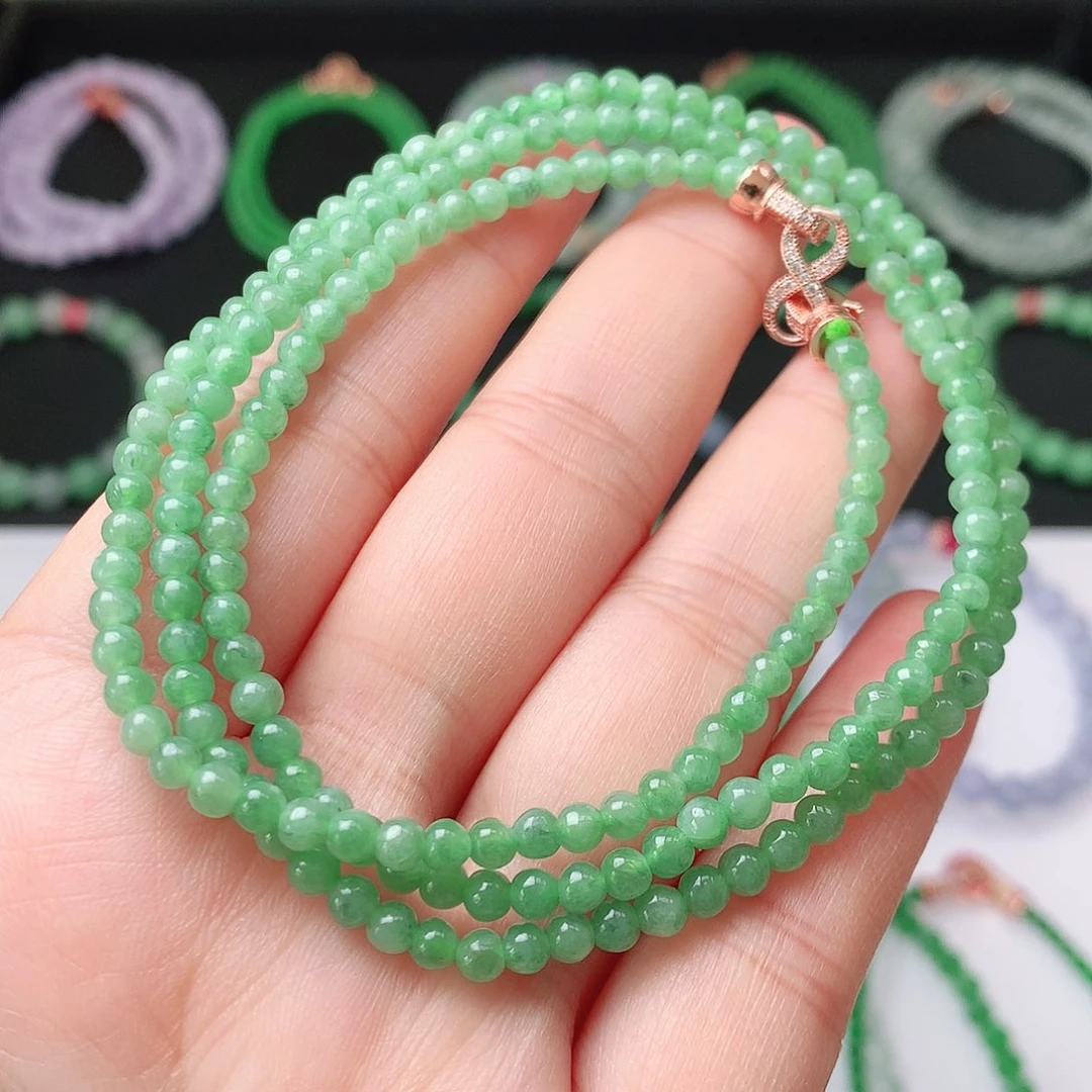 翡翠未镶嵌手链翡翠