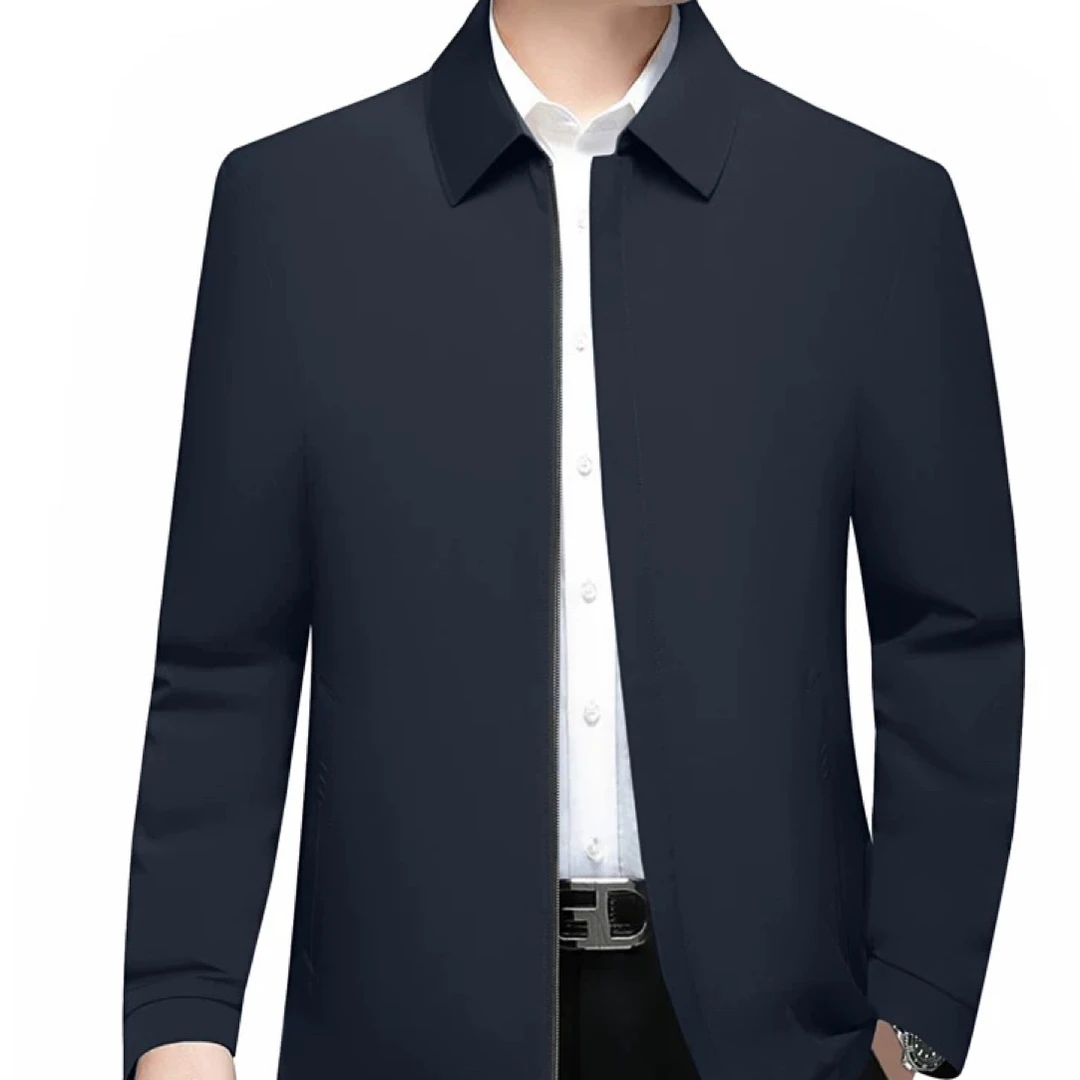 男士中长款可脱卸男装外套666