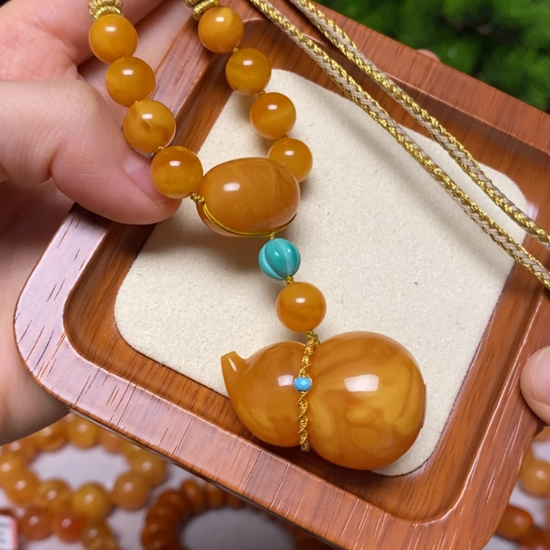 【闪购商品】蜜蜡颈饰未镶嵌项链